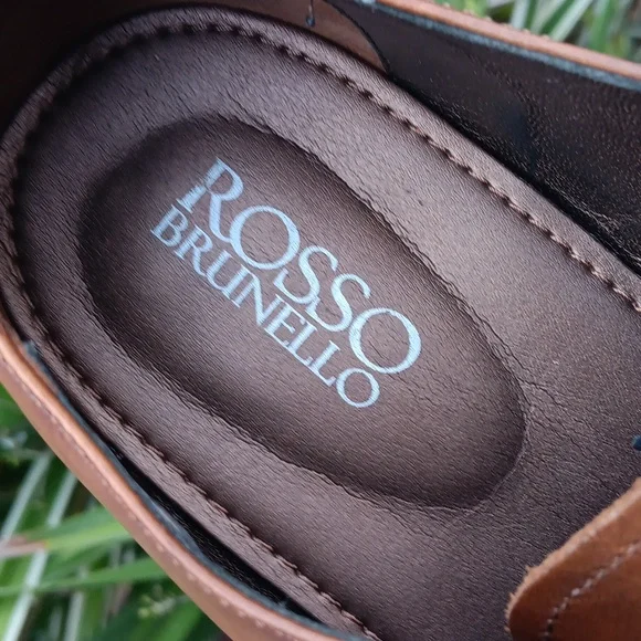 Russo Brunello Men's Hand Made Double Monk Strap Luxury Shoe 👞 - Picture 8 of 17